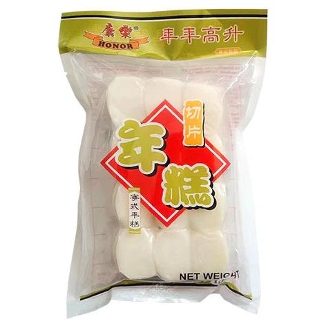 HONOR SLICED RICE CAKE 454G 康樂切片年糕