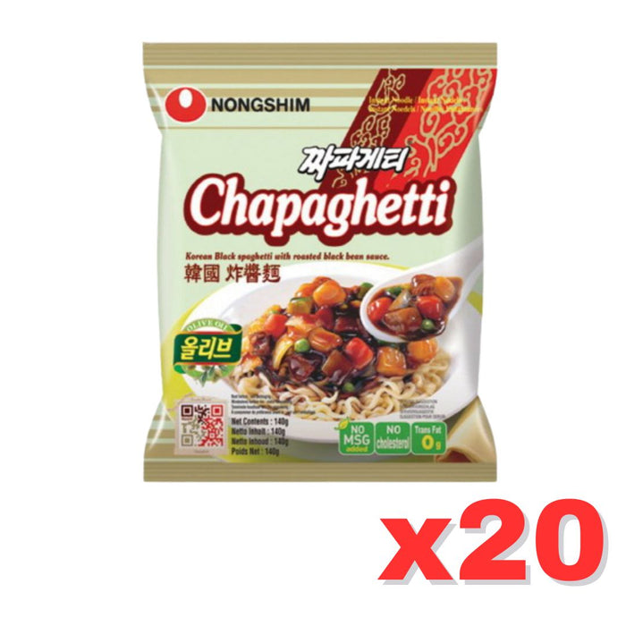 NONGSHIM CHAPAGETTI CHAJANGMYUN, Case of 20