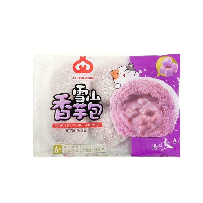 JILONG SNOW MOUNTAIN TARO BUNS 300G