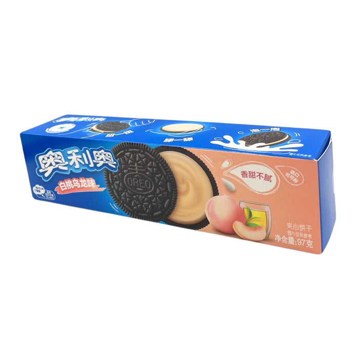OREO COOKIES PEACH OOLONG 97G 奧利奧夾心餅乾 (白桃烏龍味)