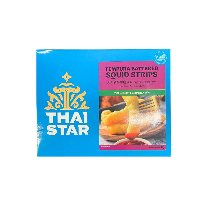 THAI STAR TEMPURA BATTERED SQUID 500G