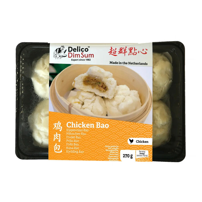 DELICO CHICKEN BAO 270G 超群雞包