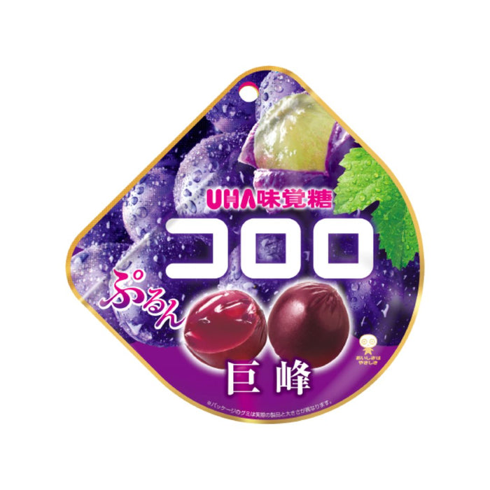 UHA KORORO KYOHO GRAPE GUMMY CANDY 52G