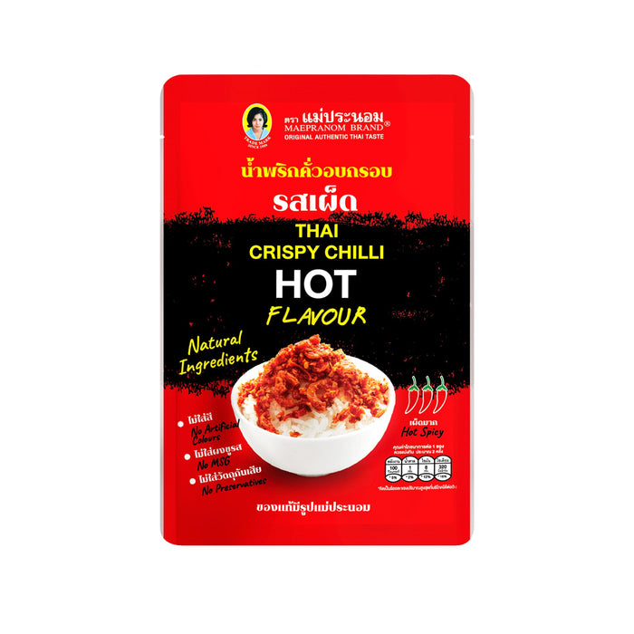 MAE PRANOM HOT THAI CRISPY CHILLI TOPPING 20G