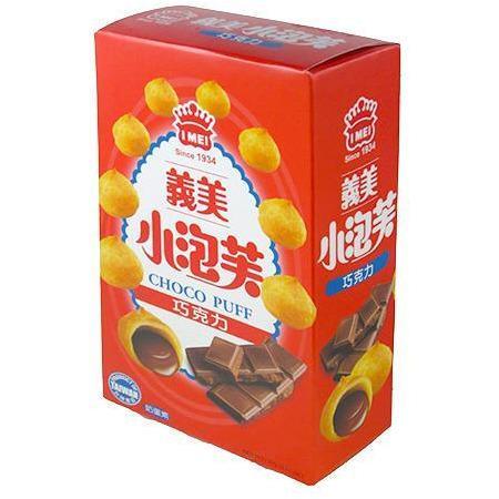 I MEI CHOCOLATE PUFF 57G 美巧克力小泡芙