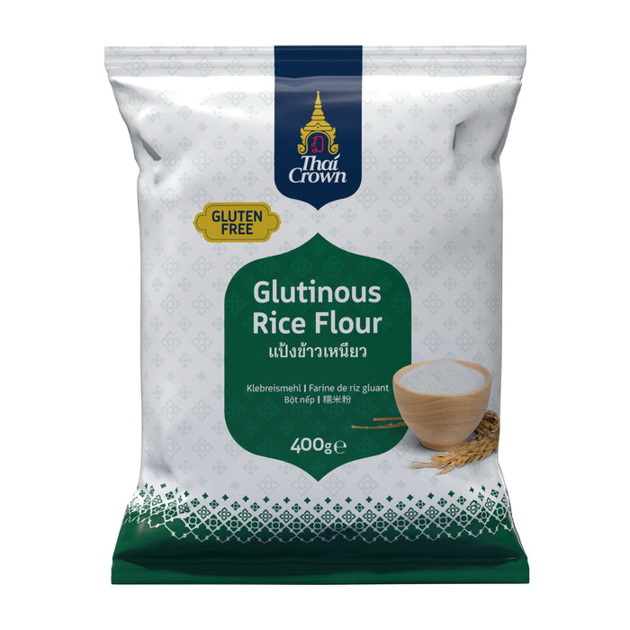 THAI CROWN GLUTINOUS RICE FLOUR 400G