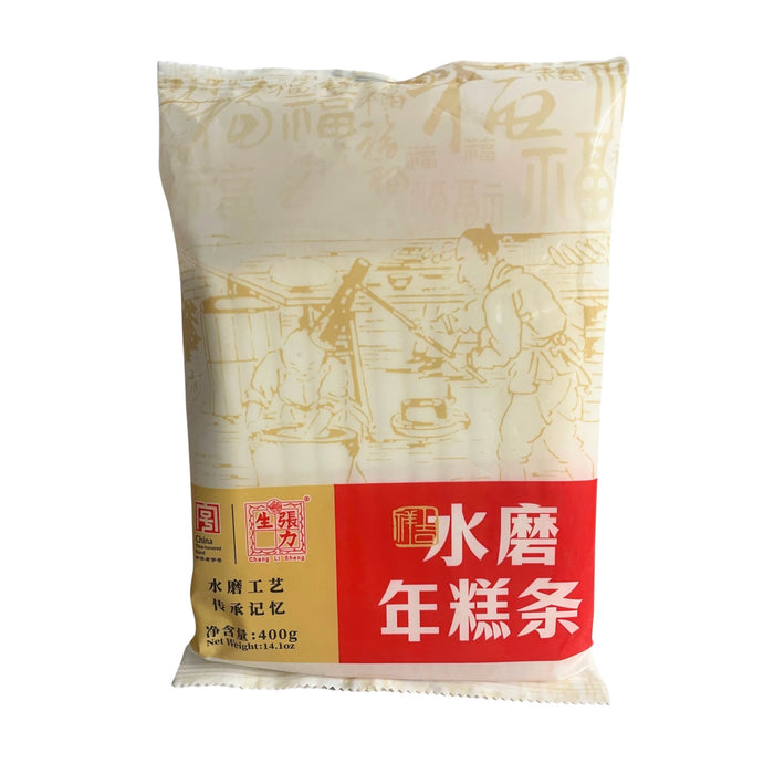 CHANG LI SHENG CHINESE STYLE RICE CAKE STICKS 400G 張力生水磨年糕條