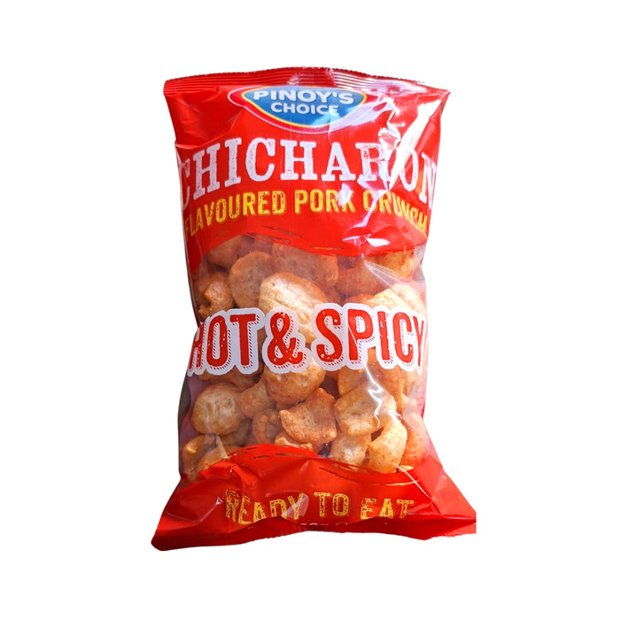 PINOY'S CHOICE HOT & SPICY CHICHARONS 100G