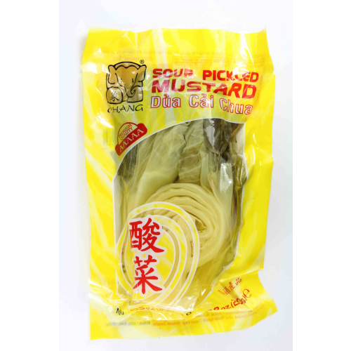 CHANG SOUR PICKLED MUSTARD WITH CHILLI 300G 酸菜