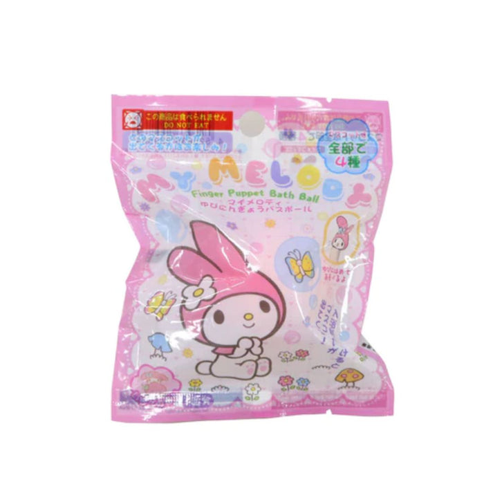 SANRIO MY MELODY 手指玩偶迷你沐浴球