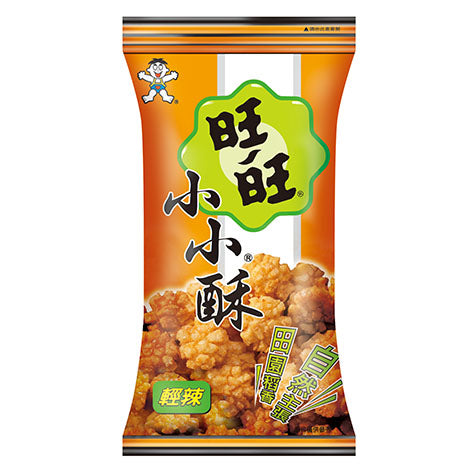 WANT WANT SPICY MINI SENBEI RICE CRACKERS 60G 旺旺 小小酥 (輕辣口味)