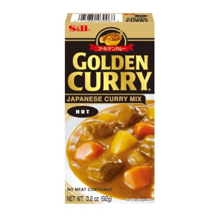 S&B HOT GOLDEN CURRY 92G