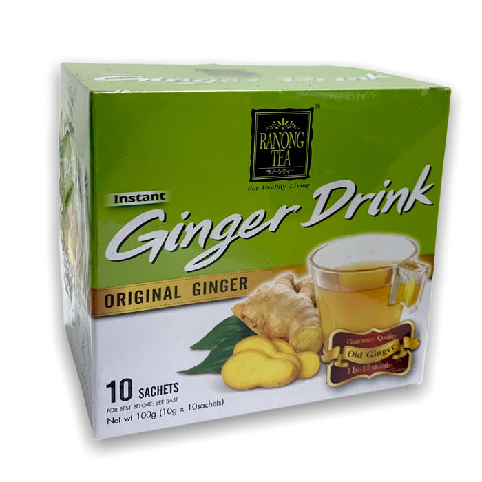 RANONG TEA GINGER DRINK 10 SACHETS
