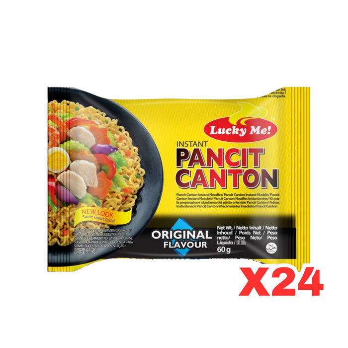 LUCKY ME ORIGINAL INSTANT PANCIT CANTON 60G, CASE OF 24