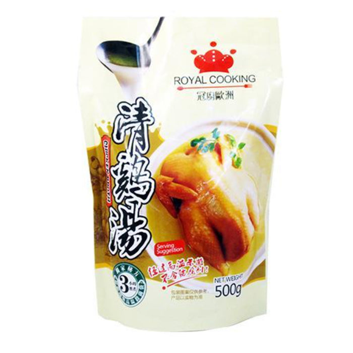 ROYAL COOKING CHICKEN BROTH - 500G 冠廚歐洲清鷄湯
