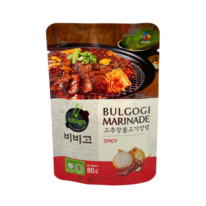 BIBIGO清真烤肉醃料辣味80G