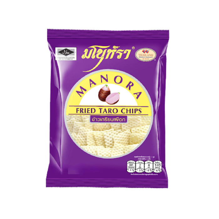 MANORA FRIED TARO CHIPS 65G