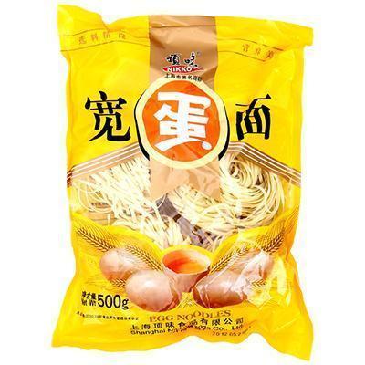 NIKKO EGG NOODLE 500G 頂味寬蛋麵