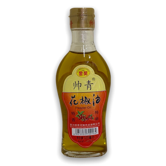 SHUAI QING PEPPER OIL - 125ML 帥青花椒油