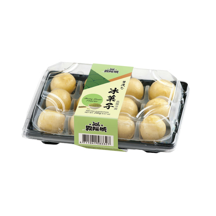 WYC MUNG BEAN CRYSTAL MOCHI 144G 霧隱城晶饌涼圓-綠豆