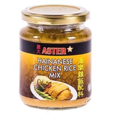 ASTER HAINANESE CHICKEN RICE SAUCE 250G 海南雞飯配料