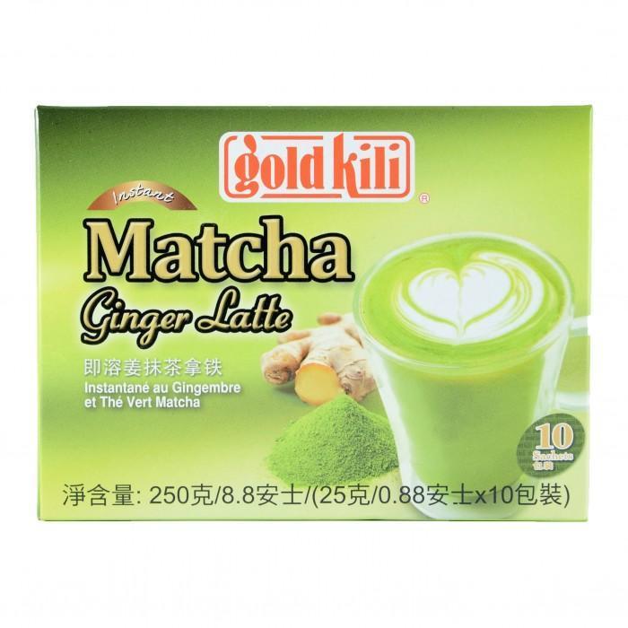 金吉利抹茶姜拿铁茶