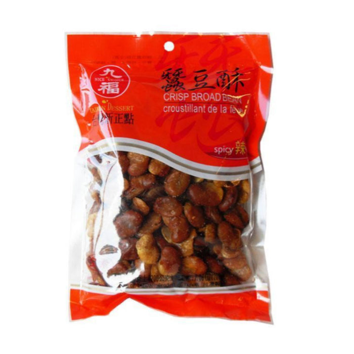 NICE CHOICE SPICY BROAD BEAN 160G 九福辣蠶豆酥
