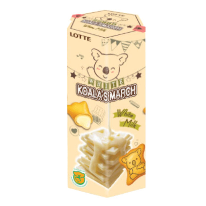 LOTTE KOALA WHITE MILK BISCUIT 37G