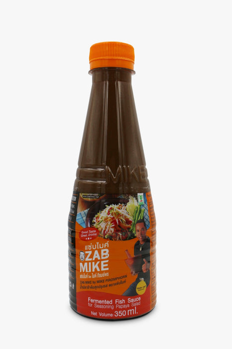 ZAB MIKE FERMENTED FISH SAUCE FOR PAPAYA SALAD 350ML
