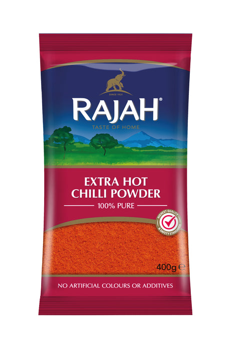 RAJAH EXTRA HOT CHILLI POWDER - 400G