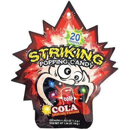 STRIKING COLA POPPING CANDY 30G 索勁可樂味爆炸糖