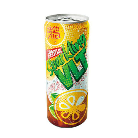 VITA SPARKLING LEMON TEA 310ML 维他气泡柠檬茶