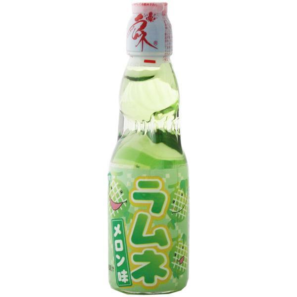 HATAKOSEN MELON RAMUNE SODA 200G 蜜瓜波子汽水