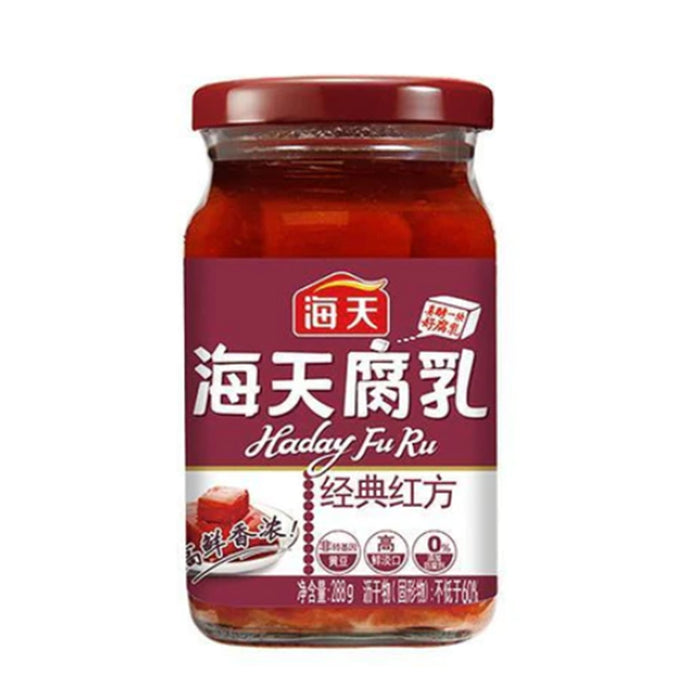 HADAY CLASSIC RED BEAN CURD 288G 海天經典紅方腐乳