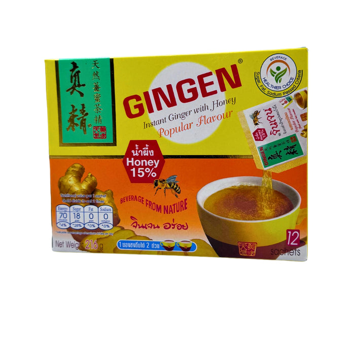 GINGEN INSTANT TEA DRINK GINGER HONEY 216G
