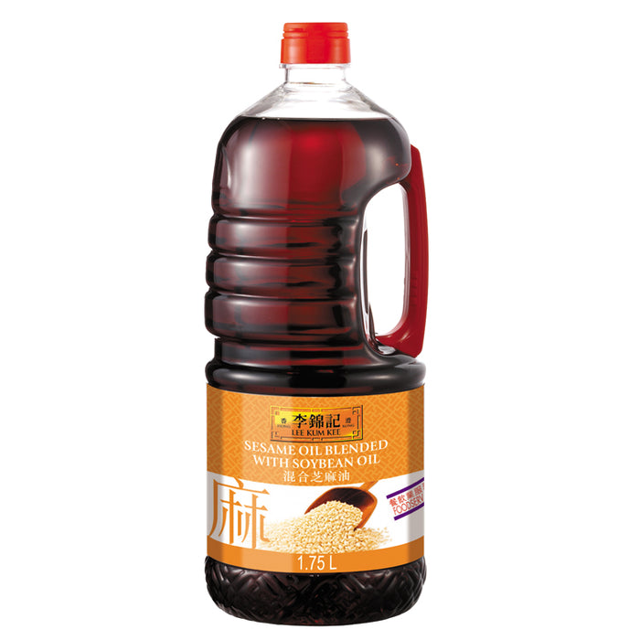 LEE KUM KEE BLENDED SESAME OIL WITH SOYBEAN OIL - 1.75 lITRE