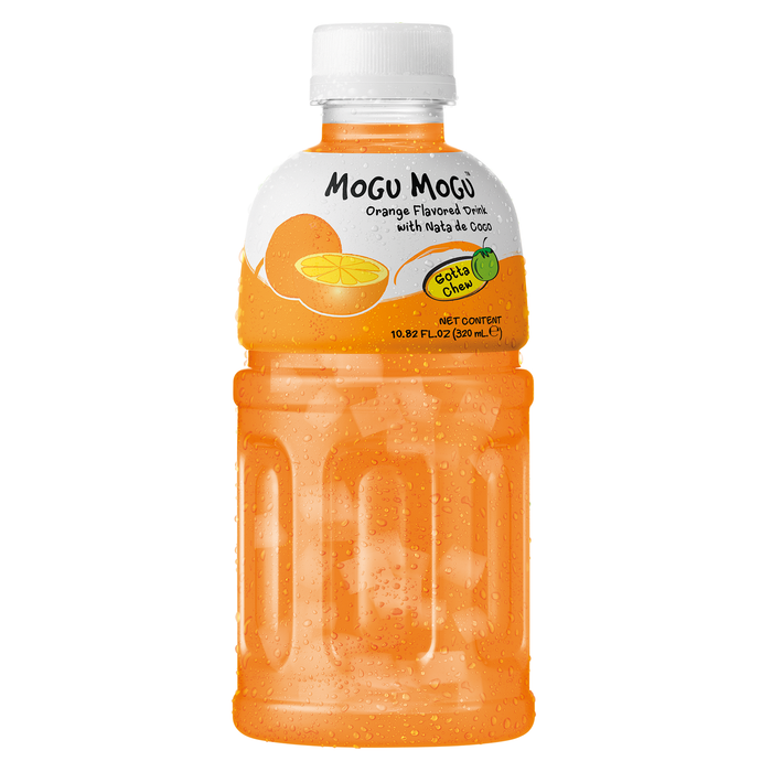 MOGU MOGU ORANGE FLAVOUR NATA DE COCO DRINK - 320ML
