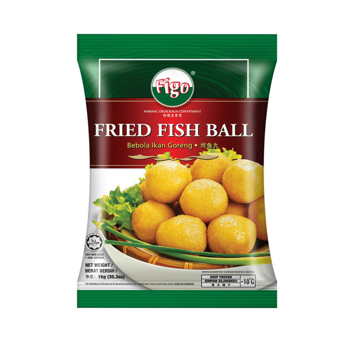 Figo FRIED FISH BALL - 1KG 飛哥炸魚旦
