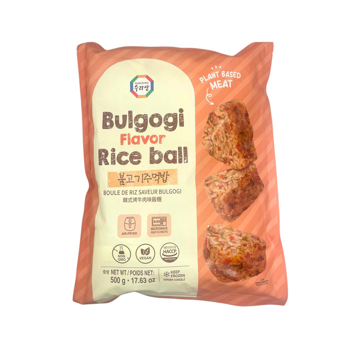 SURASANG VEGAN BULGOGI RICE BALL 500G