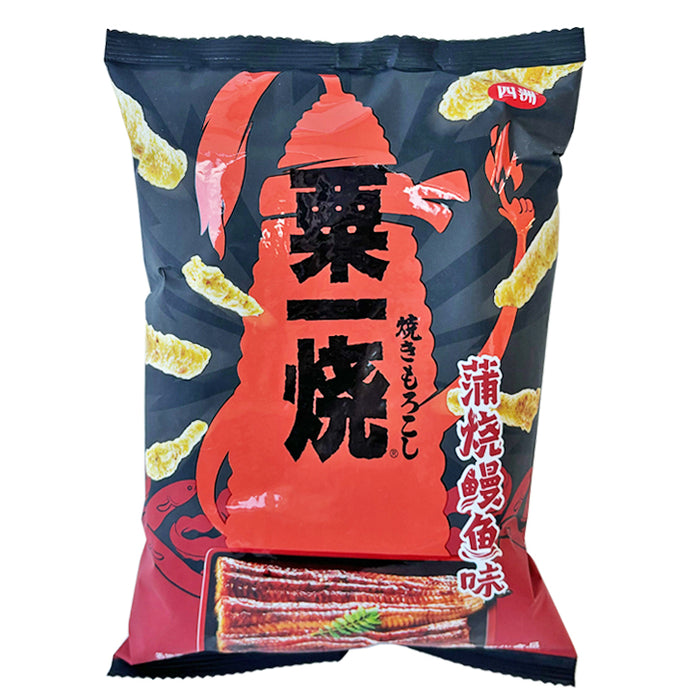 FOUR SEAS EEL KABAYAKI GRILL A CORN 80G 四洲粟一燒 (蒲燒鰻味)