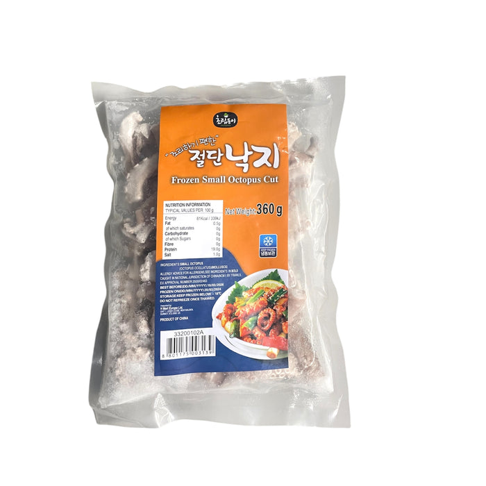 CHORIPDONG FROZEN SMALL OCTOPUS CUT 360G