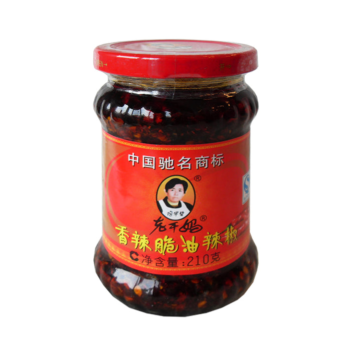 LAOGANMA CRISPY CHILLI IN OIL 210G 老乾媽香辣脆