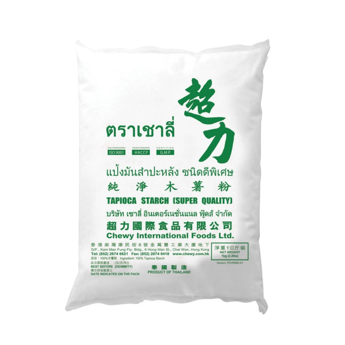 CHEWY TAPIOCA STARCH 1KG 超力純淨木薯粉