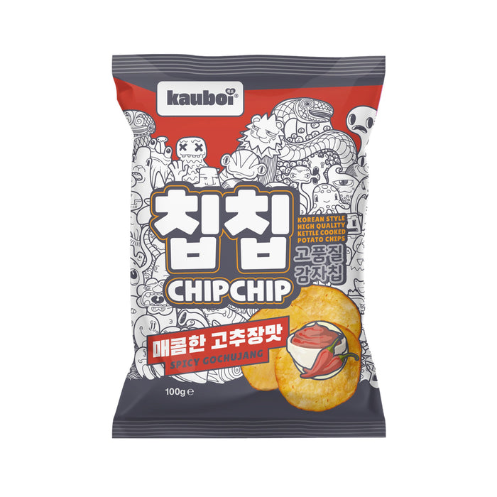 KAUBOI SPICY GOCHUJANG CHIP CHIP 100G