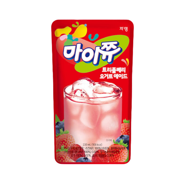 MYCHEW TRIPLE BERRY YOGHURT ADE POUCH 230ML