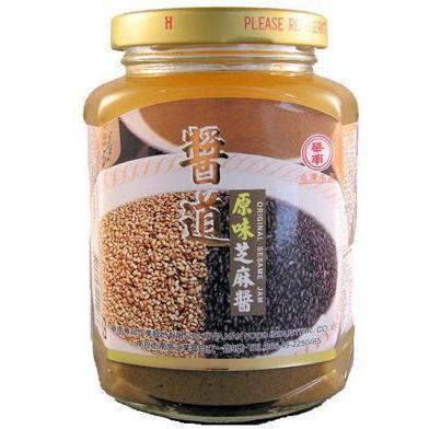 HWA NAN SESAME PASTE 369G 華南醬道原味芝麻醬