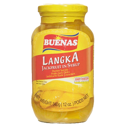 BUENAS SWEET JACKFRUIT IN SYRUP 菠蘿蜜 340G