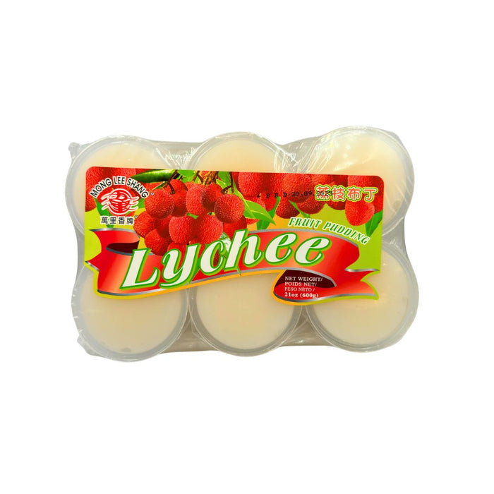 MONG LEE SHANG LYCHEE FLAVOUR PUDDING 600G