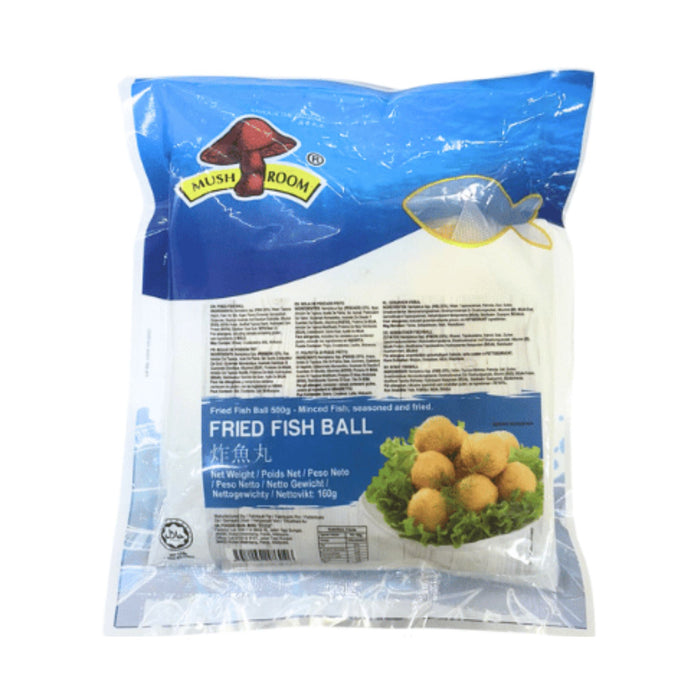 MUSHROOM FRIED FISH BALL 160G
