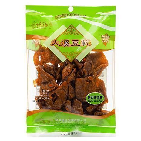 SHII FURE BBQ FLAVOUR BEANCURD 100G 禧福豆乾-烤肉